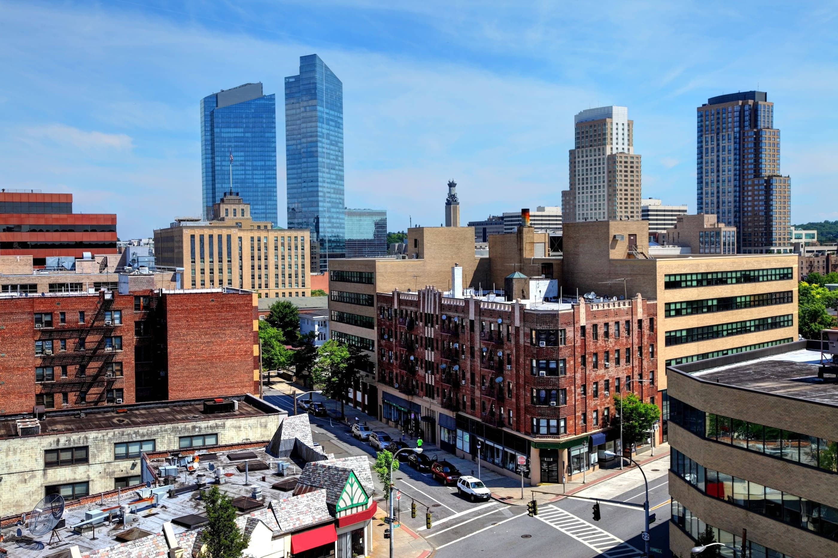 The Skyline of White Plains, Westchester, NY