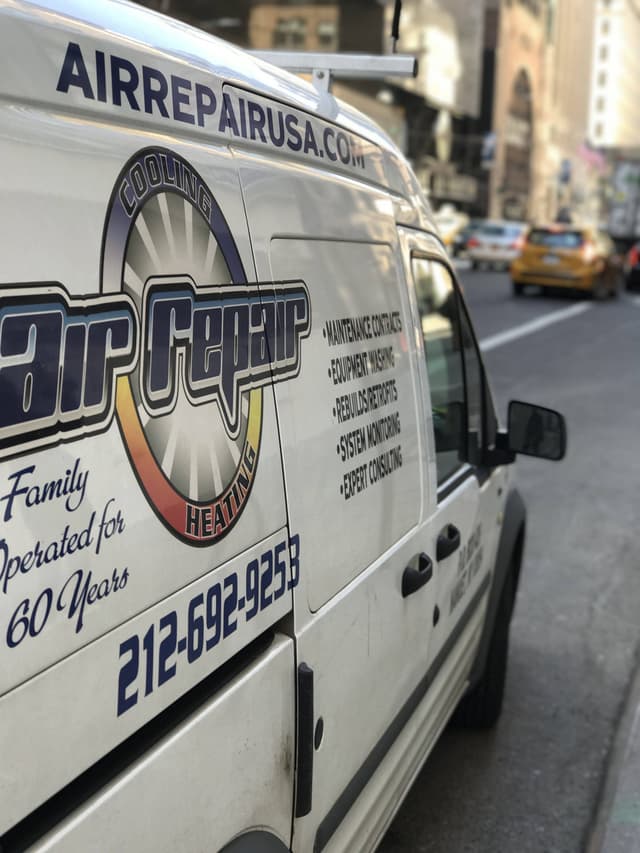 Air Repair Company Van